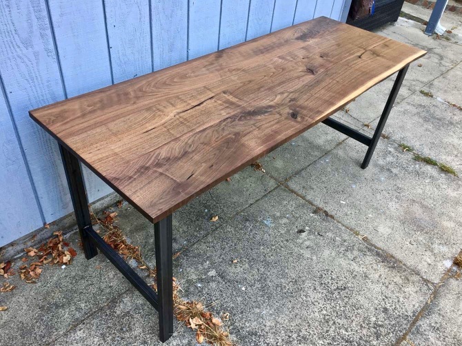 Black Walnut Desk Ambrose Woodworks